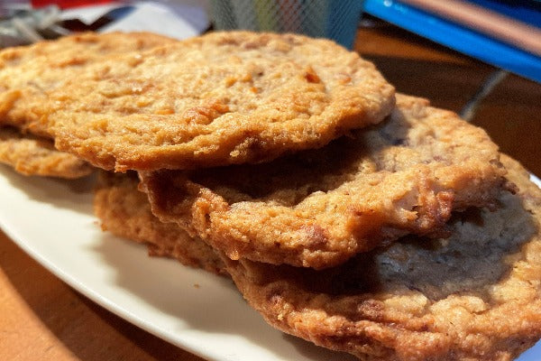 Coconut Milk Chocolate Toffee (12 Cookies)